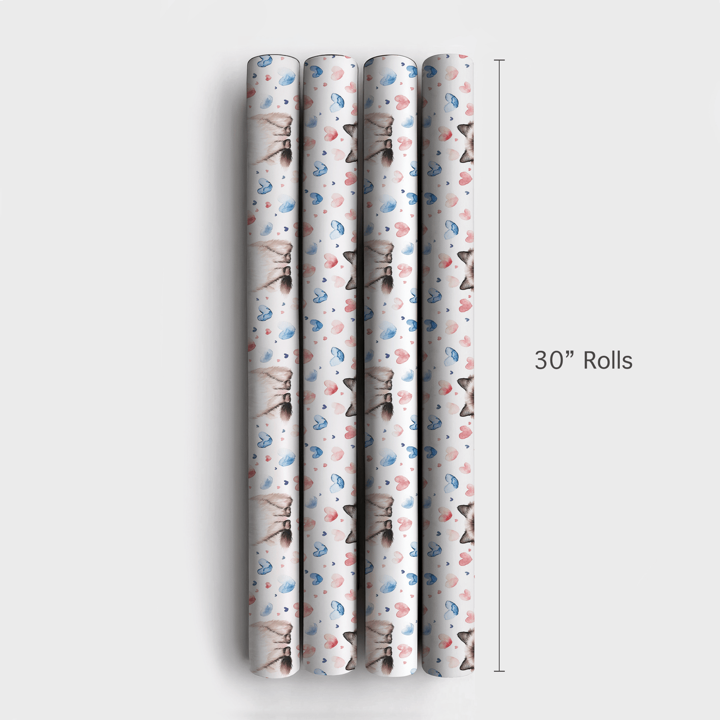 Birman Valentine - Wrapping Paper - Aspen & Arlo