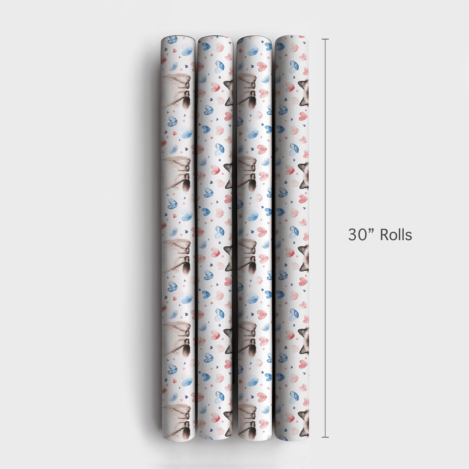 Birman Valentine - Wrapping Paper - Aspen & Arlo