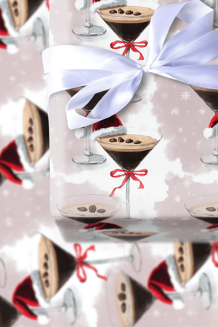 Jingle Brew - Wrapping Paper - Aspen & Arlo