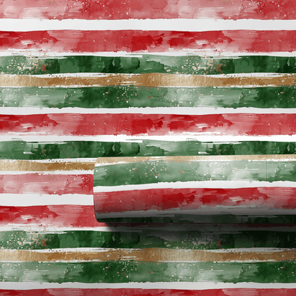 Holiday Stripes - Wrapping Paper - Aspen & Arlo