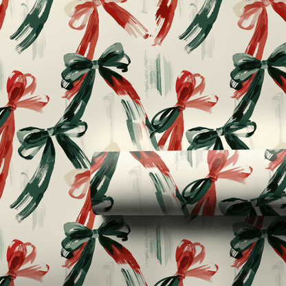 Berry Bow - Wrapping Paper - Aspen & Arlo