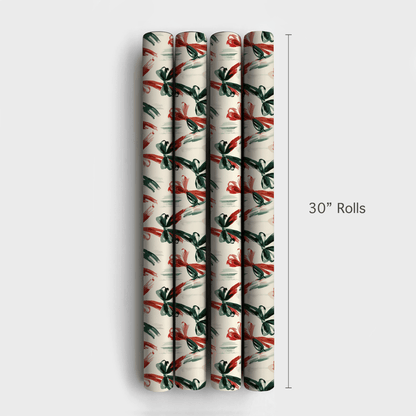 Berry Bow - Wrapping Paper - Aspen & Arlo