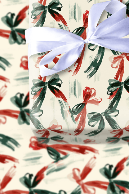 Berry Bow - Wrapping Paper - Aspen & Arlo