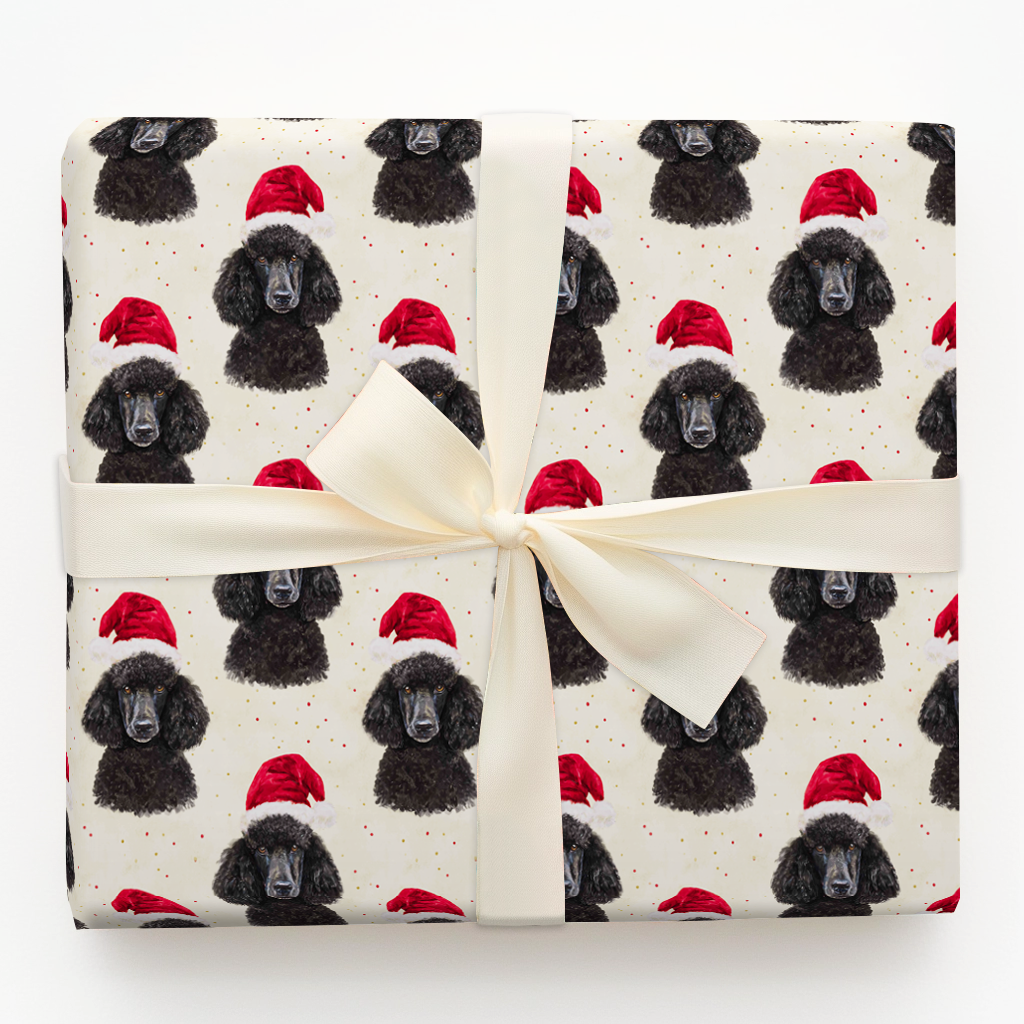 Santas Black Poodles