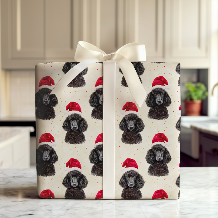 Santas Black Poodles