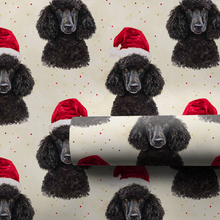 Santas Black Poodles