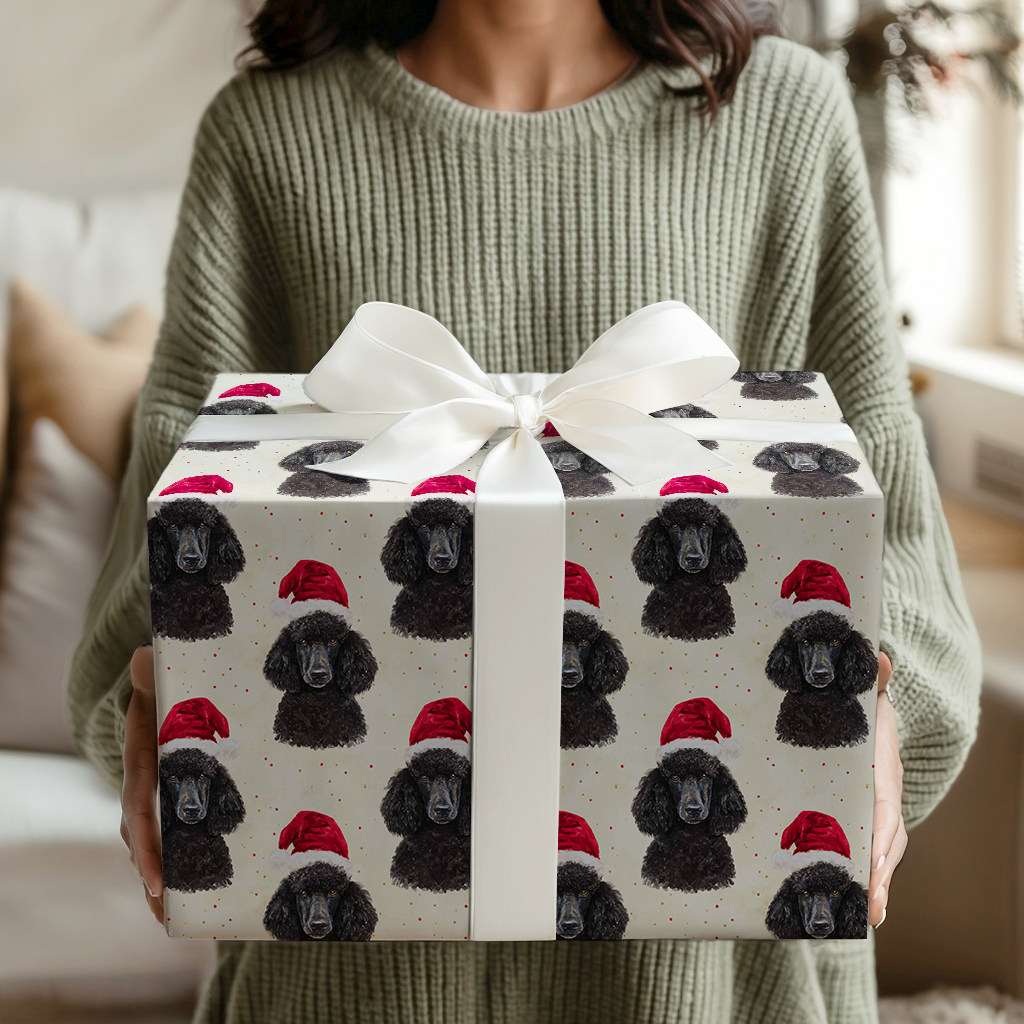 Santas Black Poodles