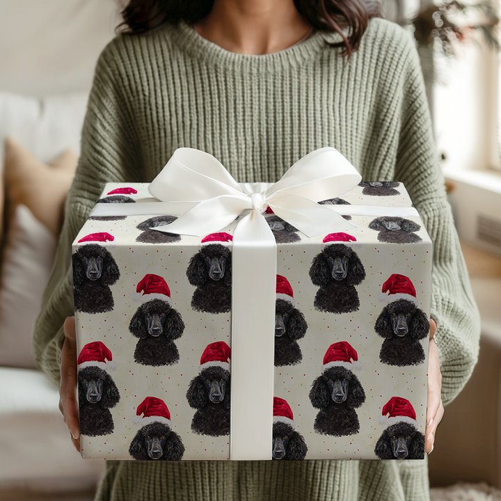 Santas Black Poodles