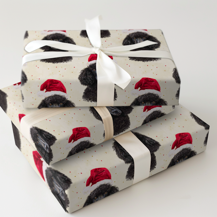 Santas Black Poodles