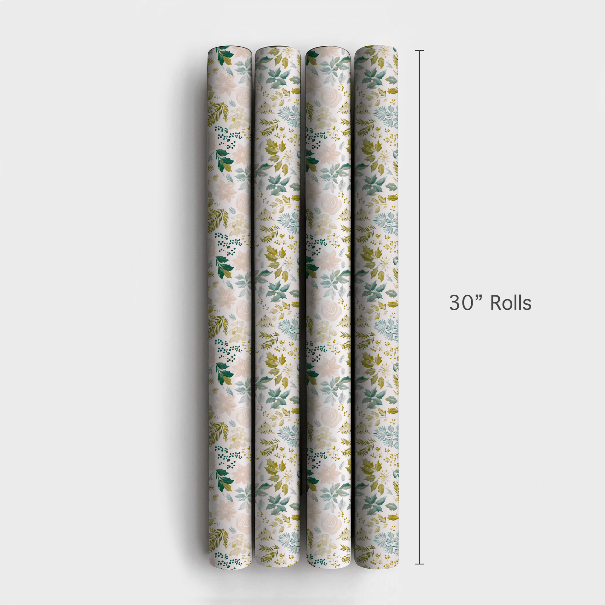 Noel Floral - Wrapping Paper - Aspen & Arlo