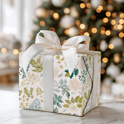 Noel Floral - Wrapping Paper - Aspen & Arlo