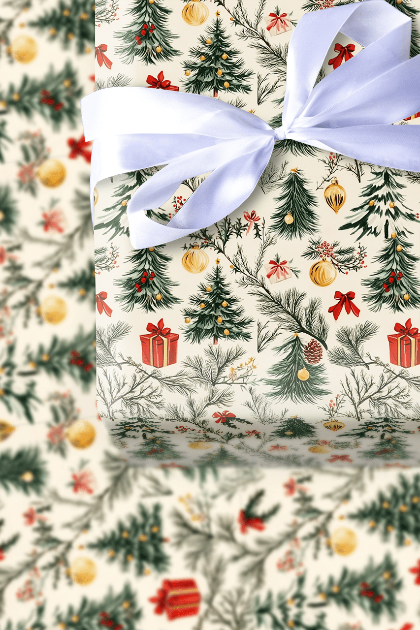 Hobbs Collage - Wrapping Paper - Aspen & Arlo