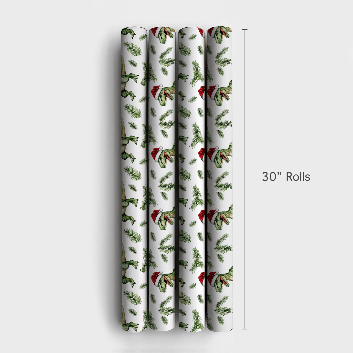 Santa Chomp - Wrapping Paper - Aspen & Arlo