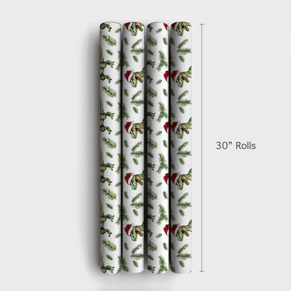 Santa Chomp - Wrapping Paper - Aspen & Arlo