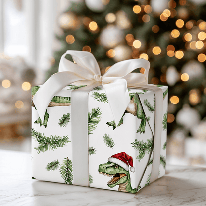 Santa Chomp - Wrapping Paper - Aspen & Arlo