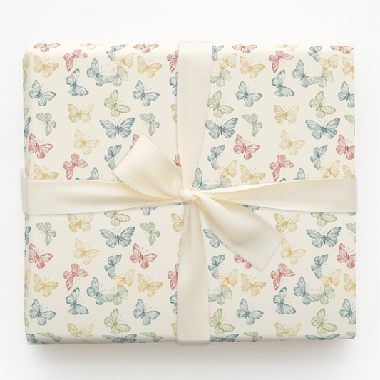 Dainty Butterfly - Wrapping Paper - Aspen & Arlo