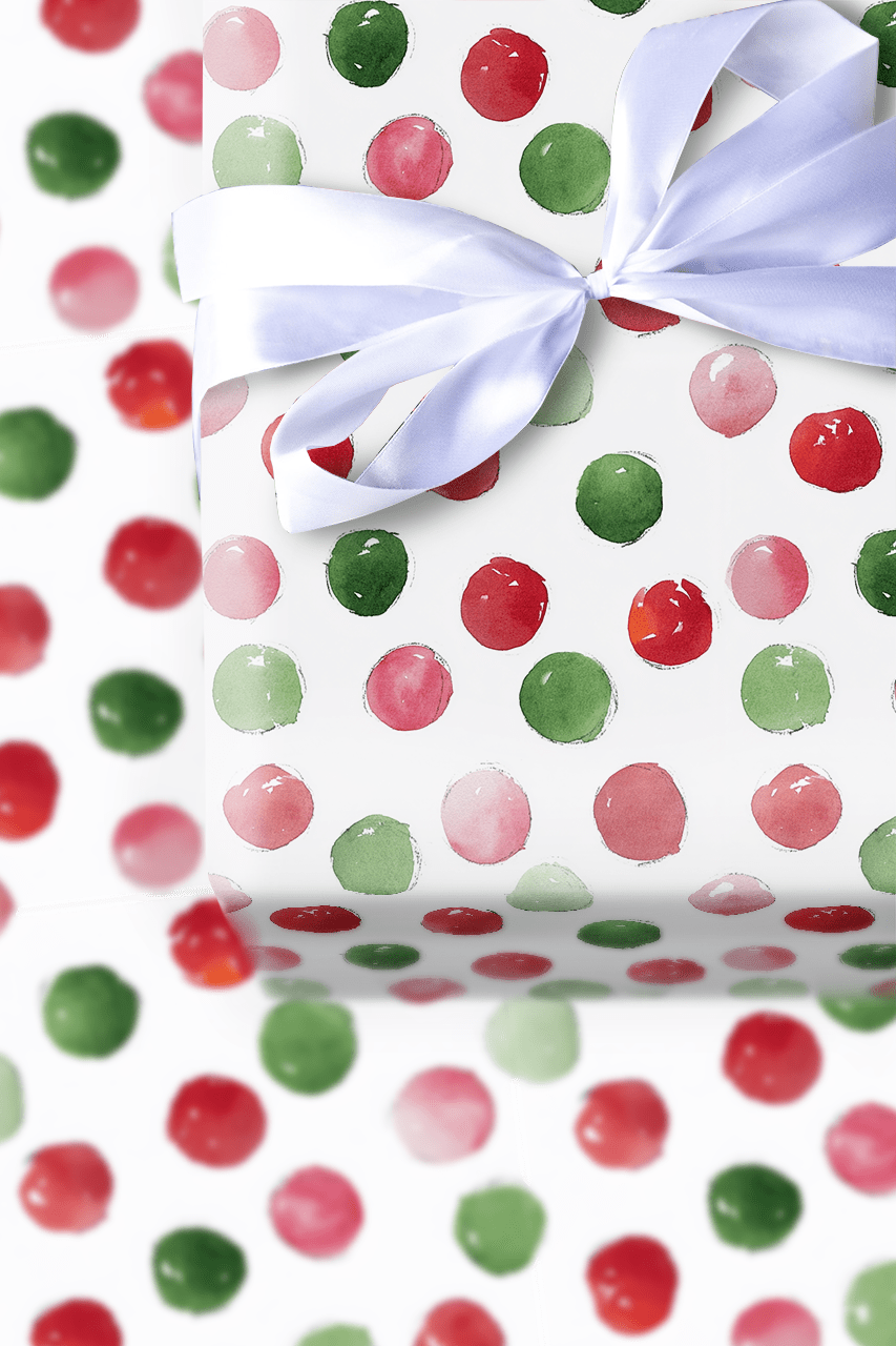 Polly Dot - Wrapping Paper - Aspen & Arlo