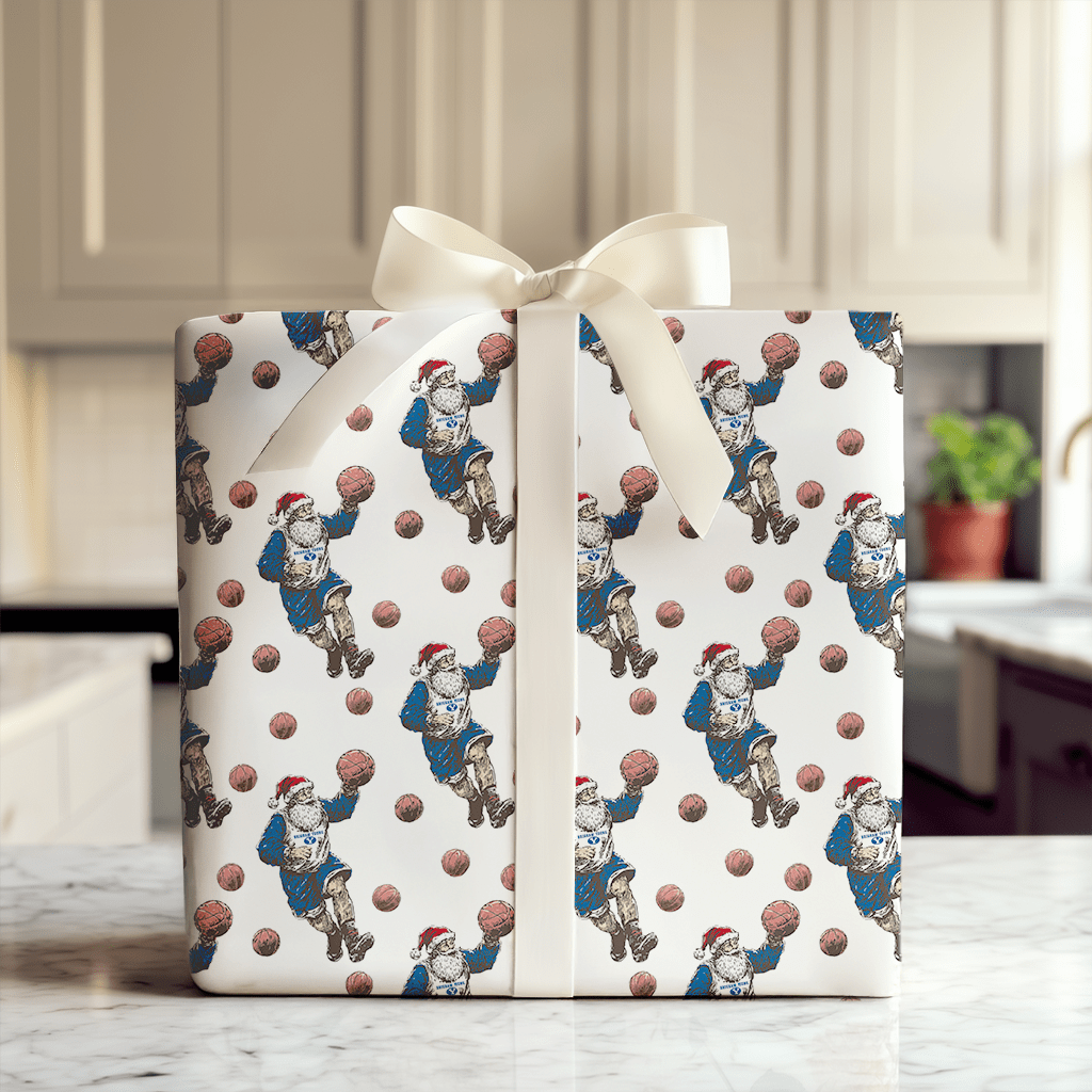BYU Tip - Off Tinsel - Wrapping Paper - Aspen & Arlo