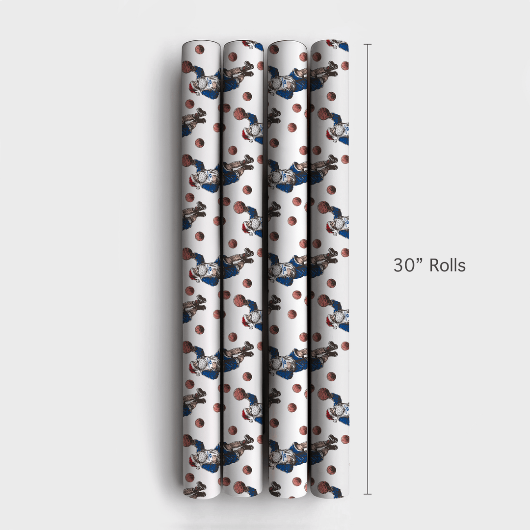 BYU Tip - Off Tinsel - Wrapping Paper - Aspen & Arlo