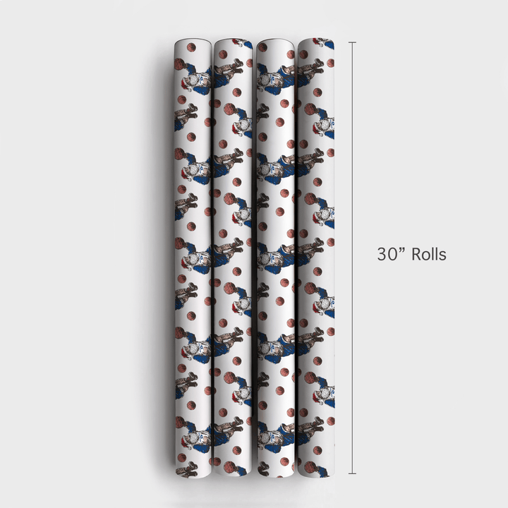 BYU Tip - Off Tinsel - Wrapping Paper - Aspen & Arlo