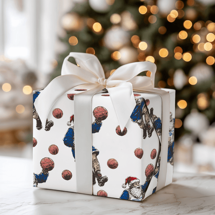 BYU Tip - Off Tinsel - Wrapping Paper - Aspen & Arlo
