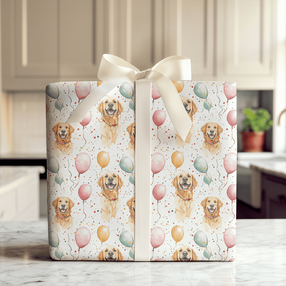 Pup Party - Wrapping Paper - Aspen & Arlo