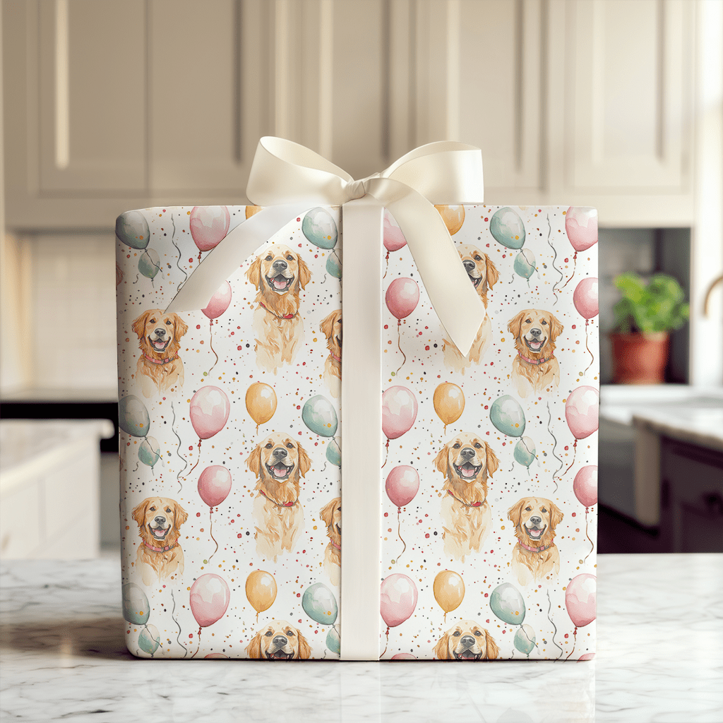 Pup Party - Wrapping Paper - Aspen & Arlo