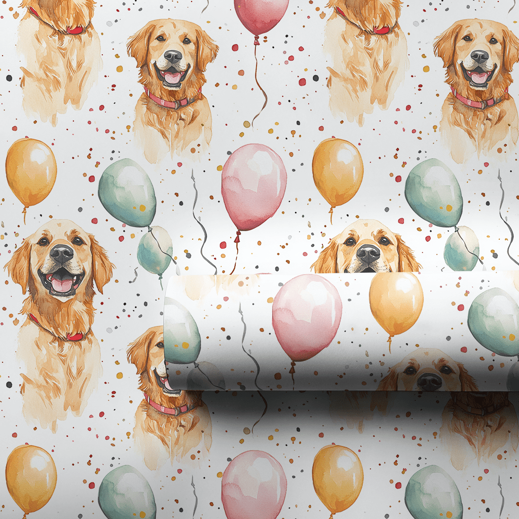 Pup Party - Wrapping Paper - Aspen & Arlo