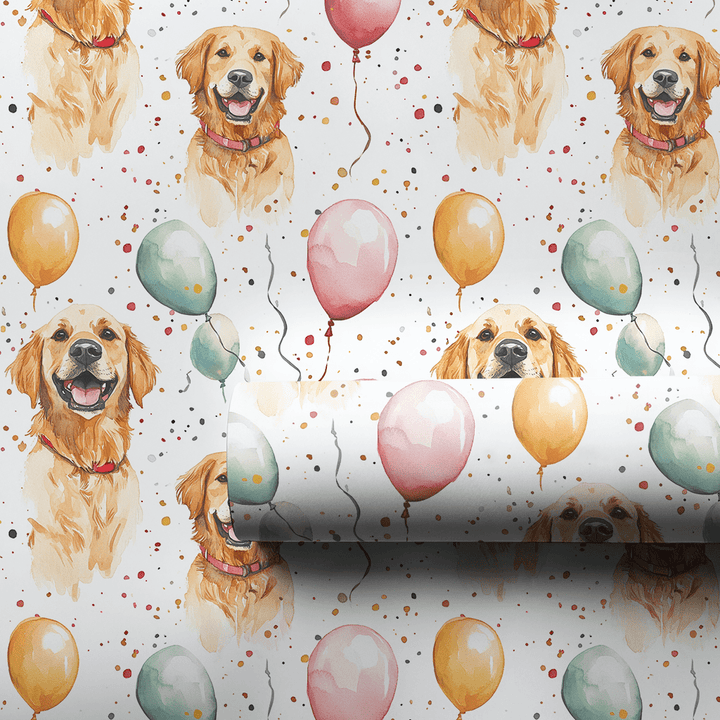 Pup Party - Wrapping Paper - Aspen & Arlo