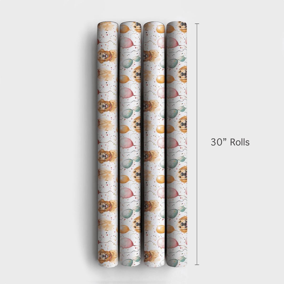Pup Party - Wrapping Paper - Aspen & Arlo