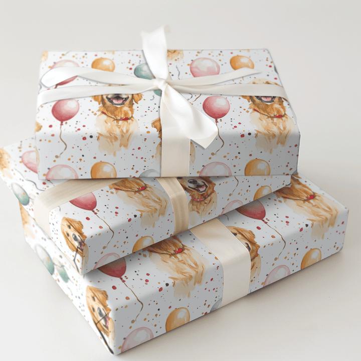 Pup Party - Wrapping Paper - Aspen & Arlo