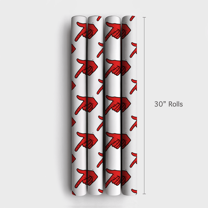 Guns Up - Wrapping Paper - Aspen & Arlo