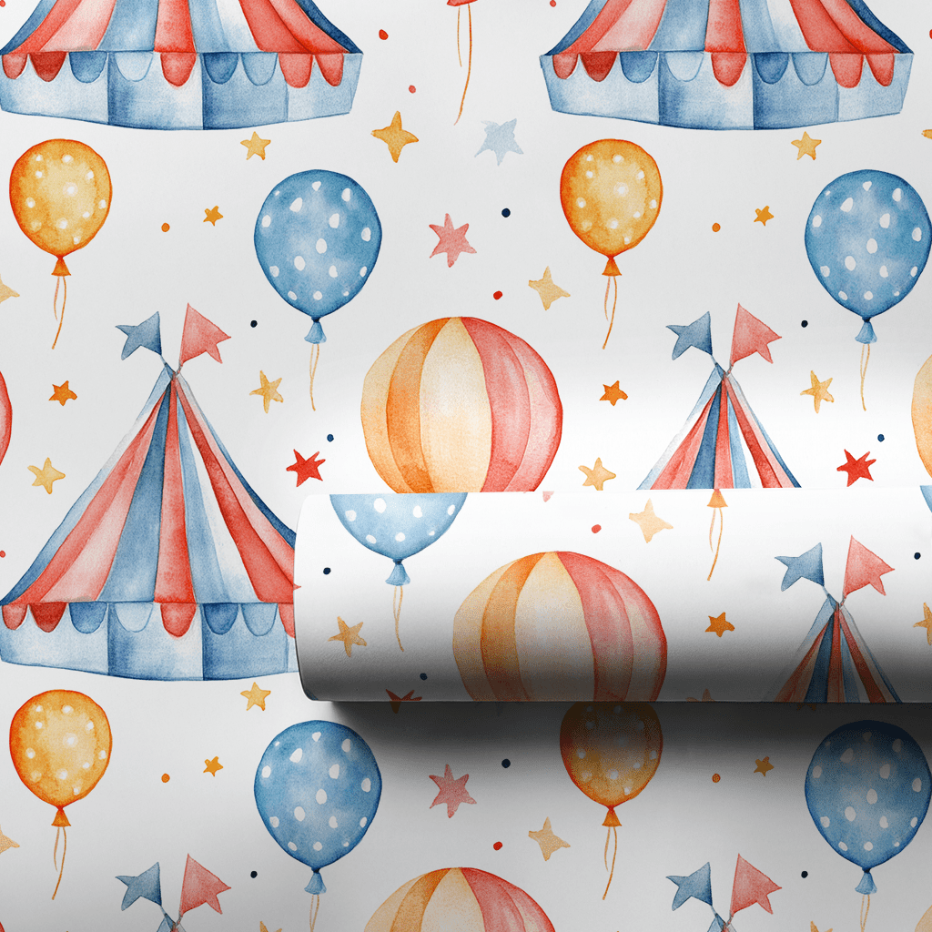 Tent Time Fun - Wrapping Paper - Aspen & Arlo