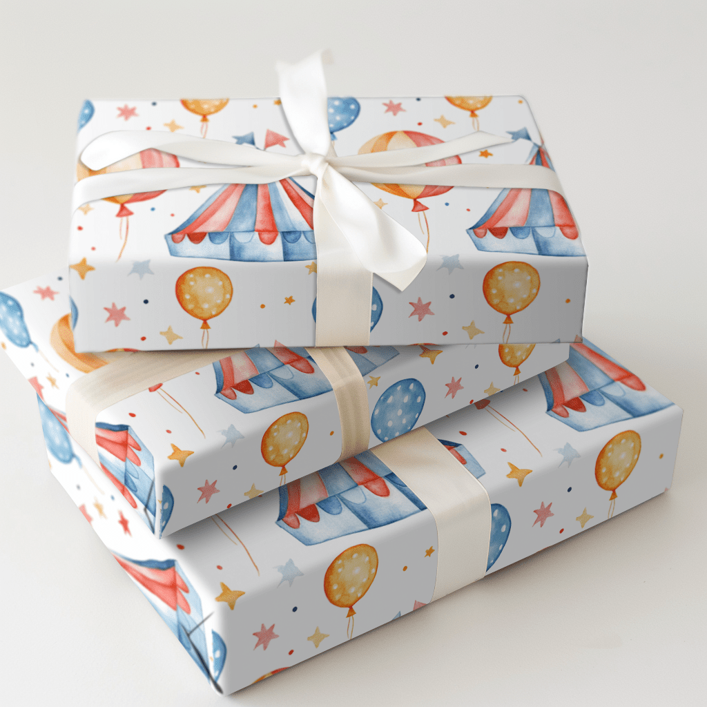 Tent Time Fun - Wrapping Paper - Aspen & Arlo