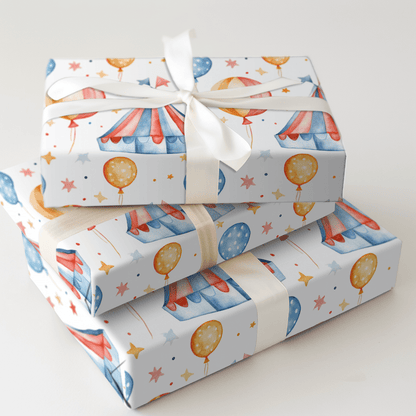Tent Time Fun - Wrapping Paper - Aspen & Arlo