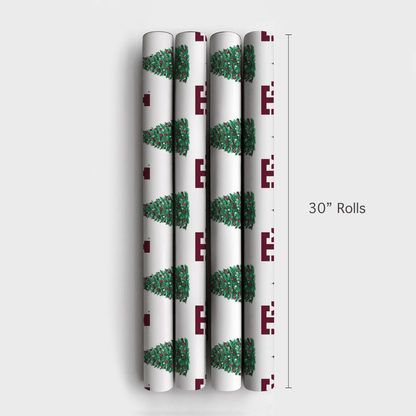 Gig ’Em Tree - Wrapping Paper - Aspen & Arlo