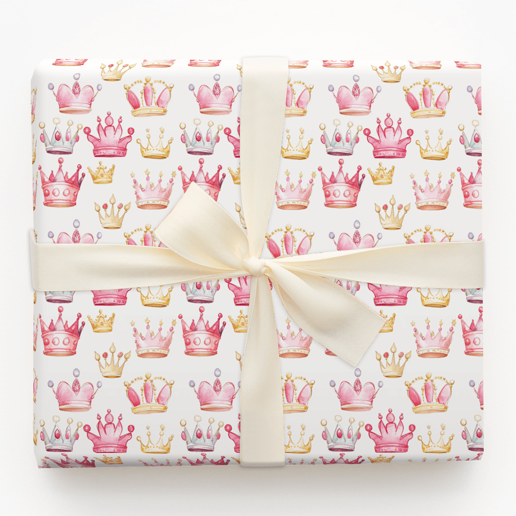 Pink Princess - Wrapping Paper - Aspen & Arlo