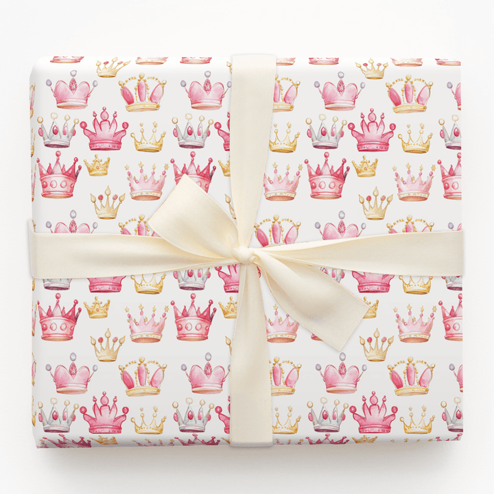 Pink Princess - Wrapping Paper - Aspen & Arlo