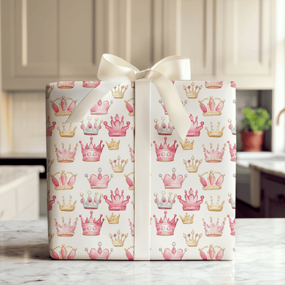 Pink Princess - Wrapping Paper - Aspen & Arlo