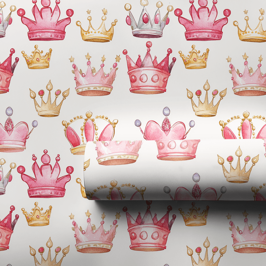Pink Princess - Wrapping Paper - Aspen & Arlo