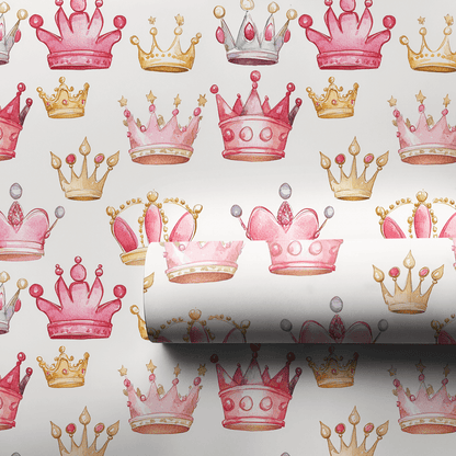 Pink Princess - Wrapping Paper - Aspen & Arlo