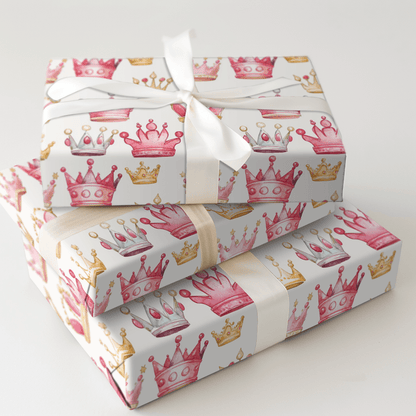 Pink Princess - Wrapping Paper - Aspen & Arlo