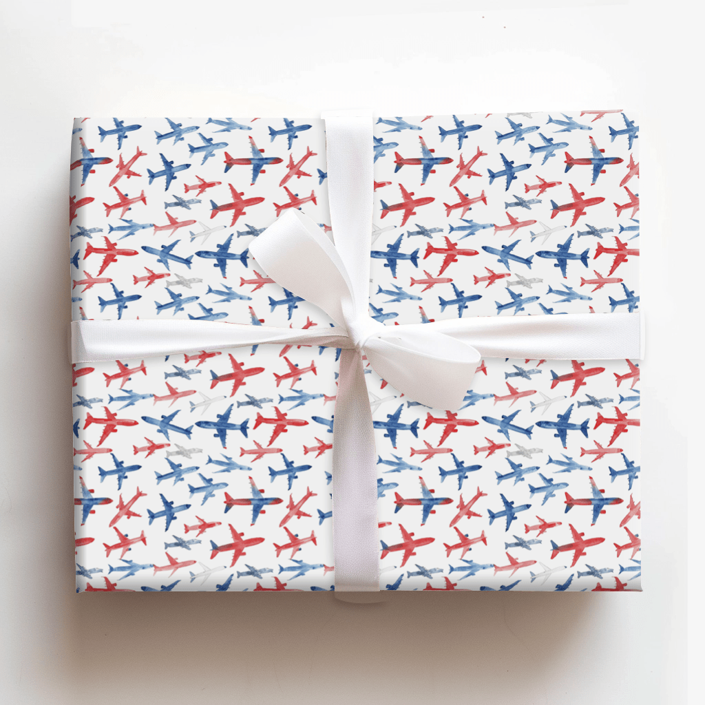 Jet Set - Wrapping Paper - Aspen & Arlo
