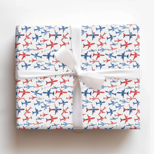 Jet Set - Wrapping Paper - Aspen & Arlo
