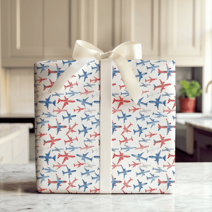 Jet Set - Wrapping Paper - Aspen & Arlo