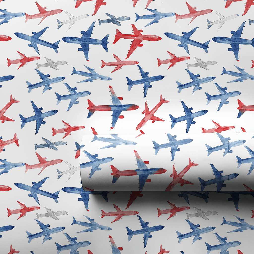 Jet Set - Wrapping Paper - Aspen & Arlo
