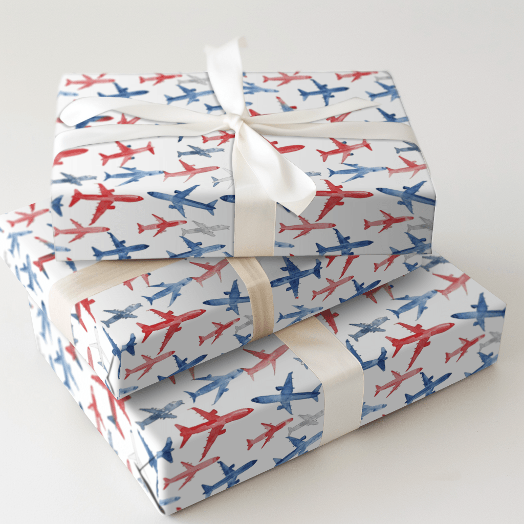 Jet Set - Wrapping Paper - Aspen & Arlo