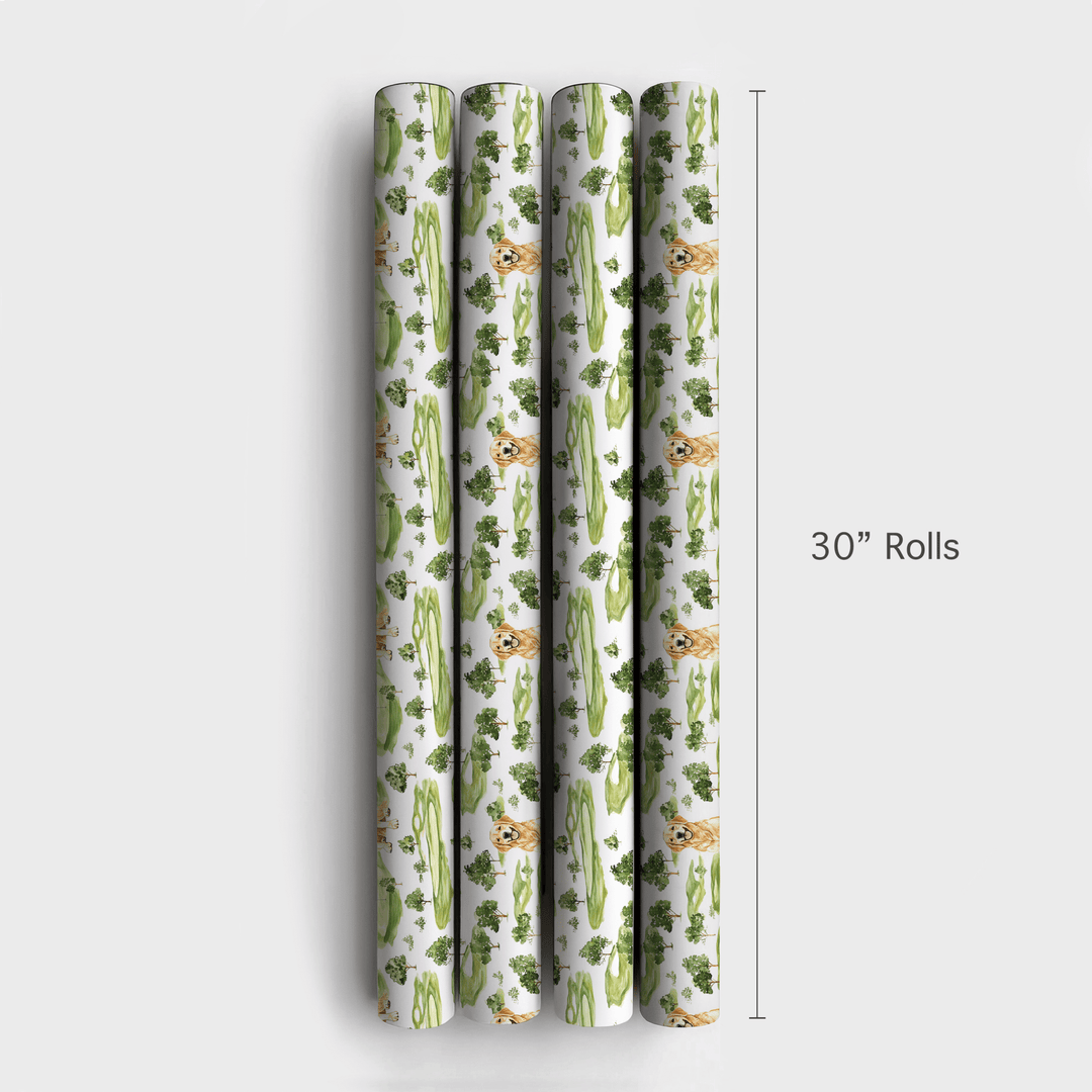 Barking Up the Back Nine - Wrapping Paper - Aspen & Arlo
