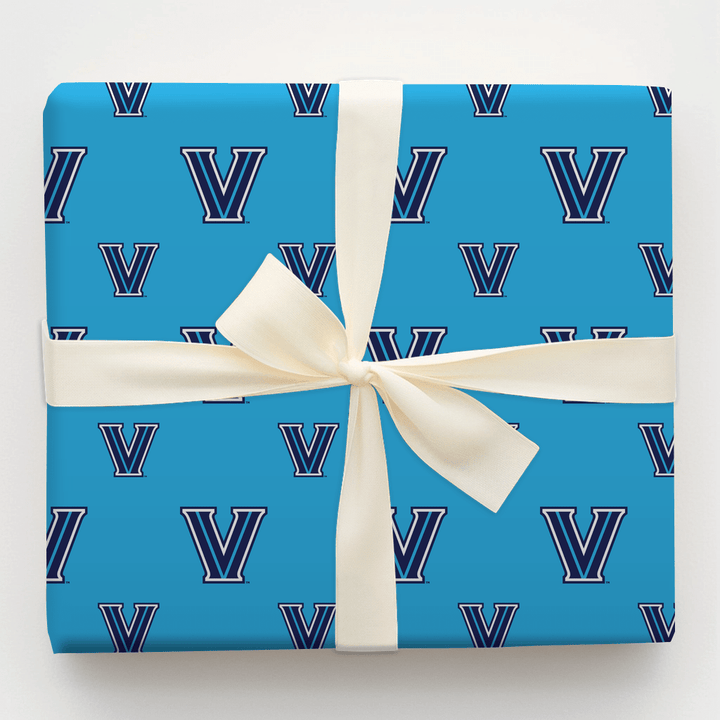 Villanova Light Blue - Wrapping Paper - Aspen & Arlo