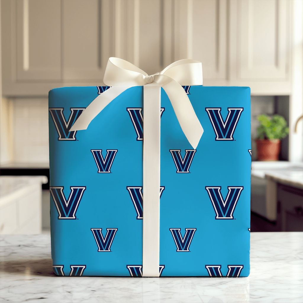 Villanova Light Blue - Wrapping Paper - Aspen & Arlo